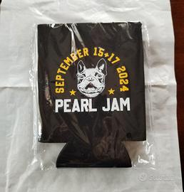 Pearl Jam Koozie Boston 2024 Nuovo Mai Aperto