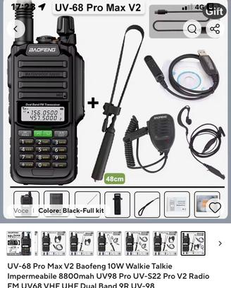 Radio trasmittente boefeng