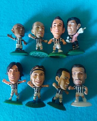 Lotto Calciatori Microstars e Panini Juventus