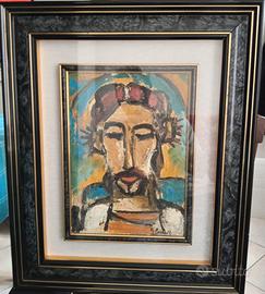 Quadro Rouault EcceHomo opera da museo