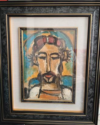 Quadro Rouault EcceHomo opera da museo