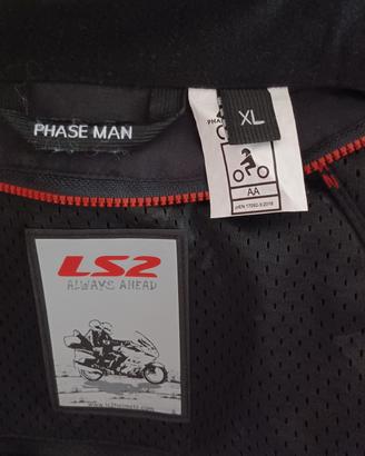 LS2 PHASE MAN tg XL Giacca impermeabile, 2 str