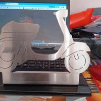 Vespa 50 special in acciaio