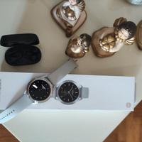 smartwatch  Xiaomi S3 color argento più auricolari