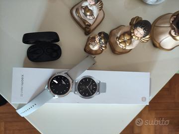 smartwatch  Xiaomi S3 color argento più auricolari