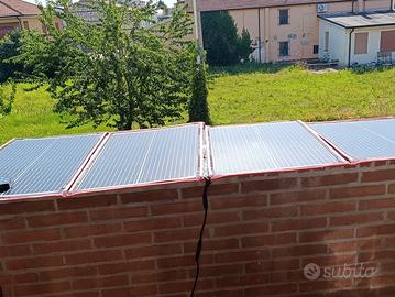 Pannello solare portatile richiudibile 