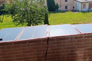 Pannello solare portatile richiudibile 