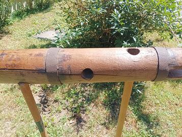 Antico verricello per carro agricolo