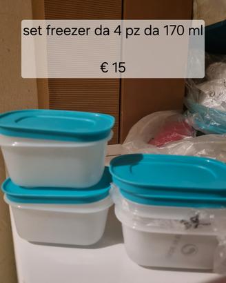 set freezer tupperware 