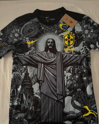 Maglietta brasile x cristo redentore nike