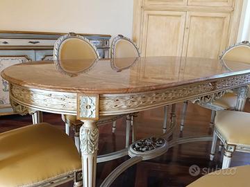 sala da pranzo stile veneziano