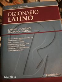 dizionario latino 