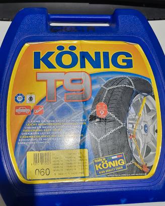 Catene da neve KÖNIG T9 - Misura 060 - NUOVE