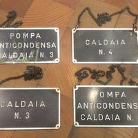 Cartelli  d'epoca caldaia
