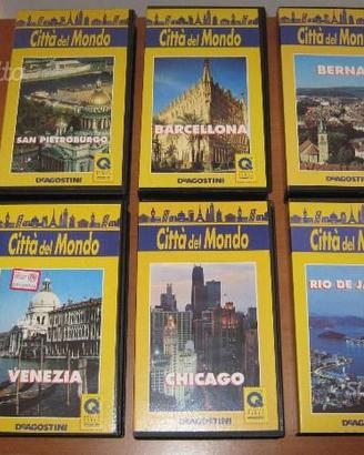 Videocassette DeAgostini delle città del mondo