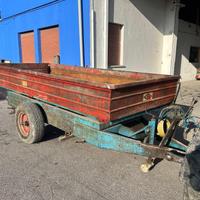 Rimorchio da uva ribaltabile trilaterale- altezza 