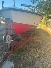 Barca in vetroresina