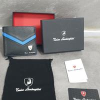 Portafogli Uomo Tonino Lamborghini Originale BLU