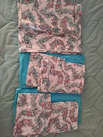 set 2 lenzuola e copriletti singolo