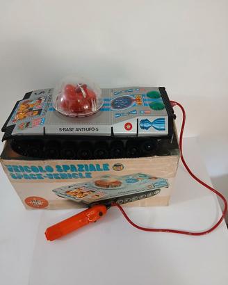 Carro spaziale latta/pl. cm.35 ReEl Italy funziona