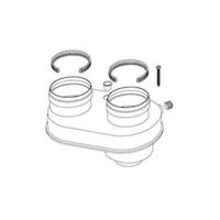 Sdoppiatore aria fumi Ø 80/80 per caldaia