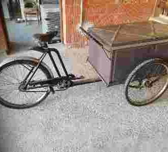 bici triciclo con cassone anno 1963