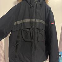 giubbotto uomo invernale con cappuccio pelliccia