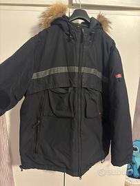 giubbotto uomo invernale con cappuccio pelliccia