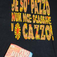 t-shirt e biglietto tour Pino Daniele 1995