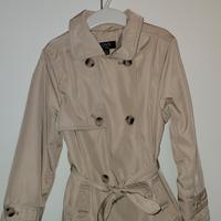 trench bambina beige tg. 5/6 anni