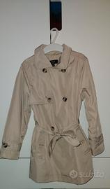 trench bambina beige tg. 5/6 anni