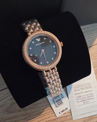 Orologio Donna Emporio Armani in ORO Rosa NUOVO