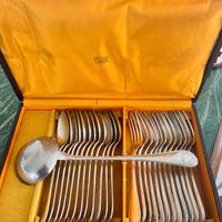 Christofle Malmaison Ancien lotto 72 posate+mestol