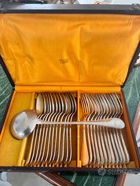 Christofle Malmaison Ancien lotto 72 posate+mestol