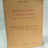 EVOLUZIONE LA SINTESI MODERNA  di Julian Huxley