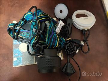 tris di lampade per notebook