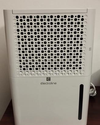 Electroline Deumidificatore 10L/24h timer bianco 