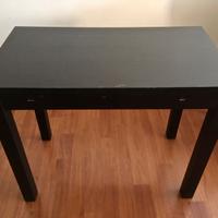 Tavolo estensibile IKEA legno tamburato nero