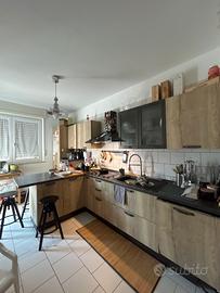 Cucina Lube Creo in rovere chiaro
