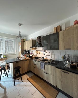 Cucina Lube Creo in rovere chiaro