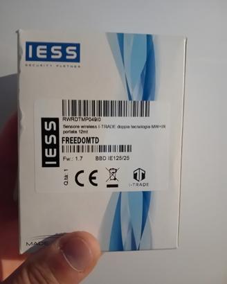 SENSORE ALLARME IESS FREEDOMTD 