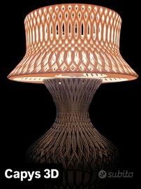 lampada originale  ad intreccio