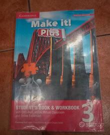 Libro di inglese per medie Make it plus 3