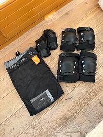 Protezioni per Skateboard Rollerblade Monopattino