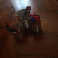 portapenne in alluminio reciclato in 3 grandezze 
