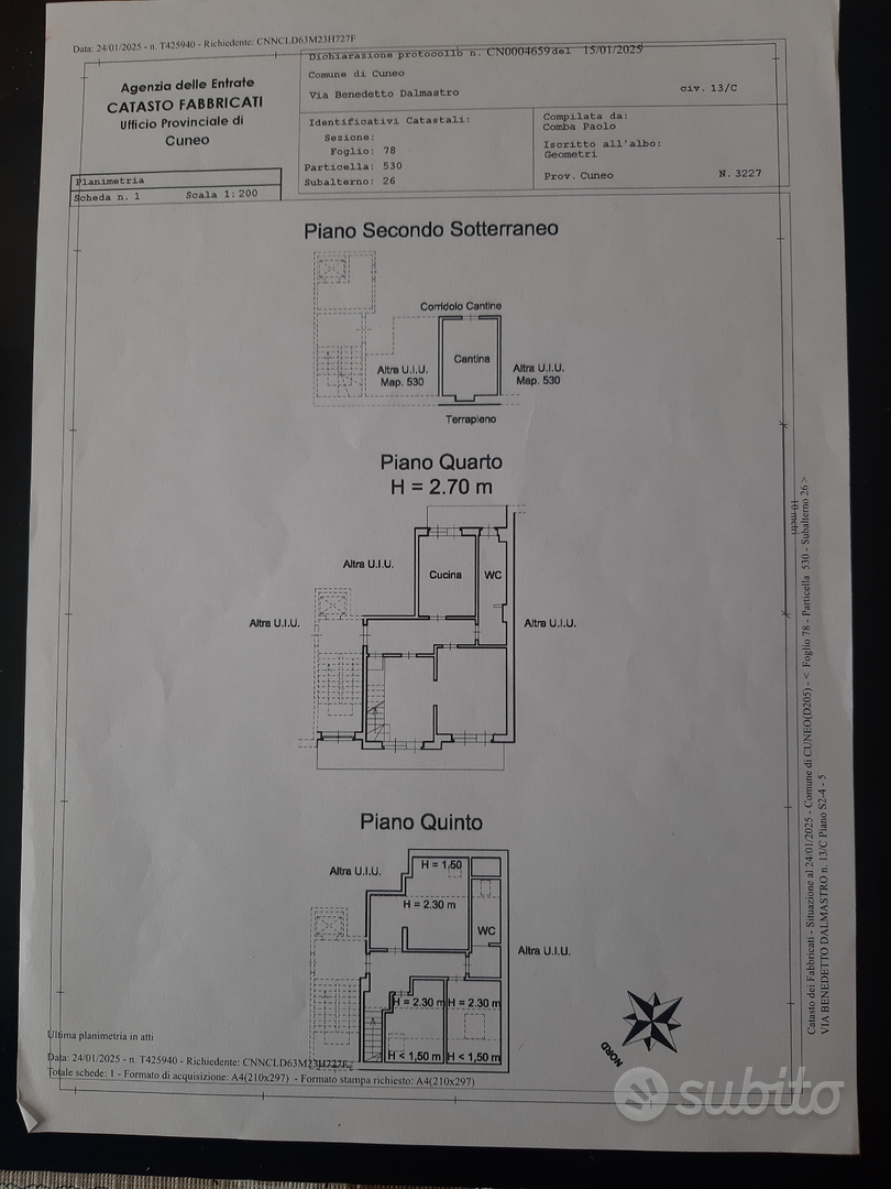 Appartamento – Cuneo, Villaggio Torretta, Tetto Bovis - Vista 4