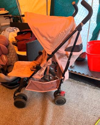 Croce d'argento peluche - rosa