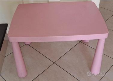 Tavolo e sedia ikea bambina