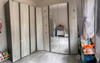 Armadio ad angolo camera da letto