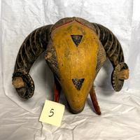 Maschera Ariete Baulè, Costa d'Avorio, XX secolo